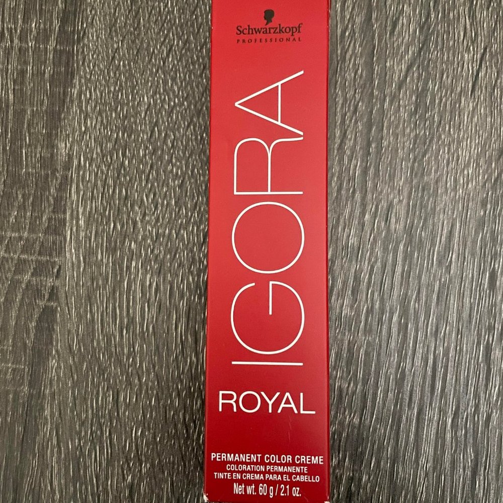 Schwarzkopf Professional Igora Royal Permanent Hair Color, 4-88 Medium Brown Red